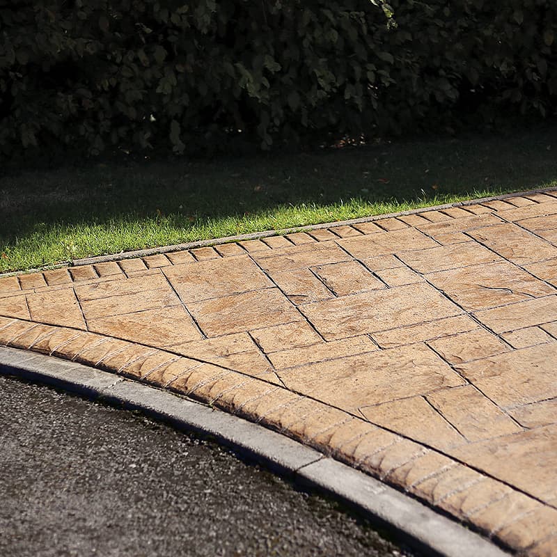 Imprinted Concrete Driveways Woking