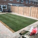 Landscaping Laying Turf Woking