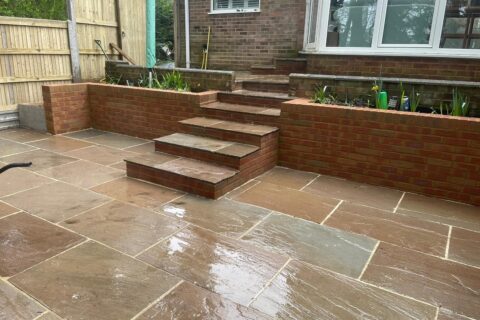 Beautiful patio<br>& brickwork services